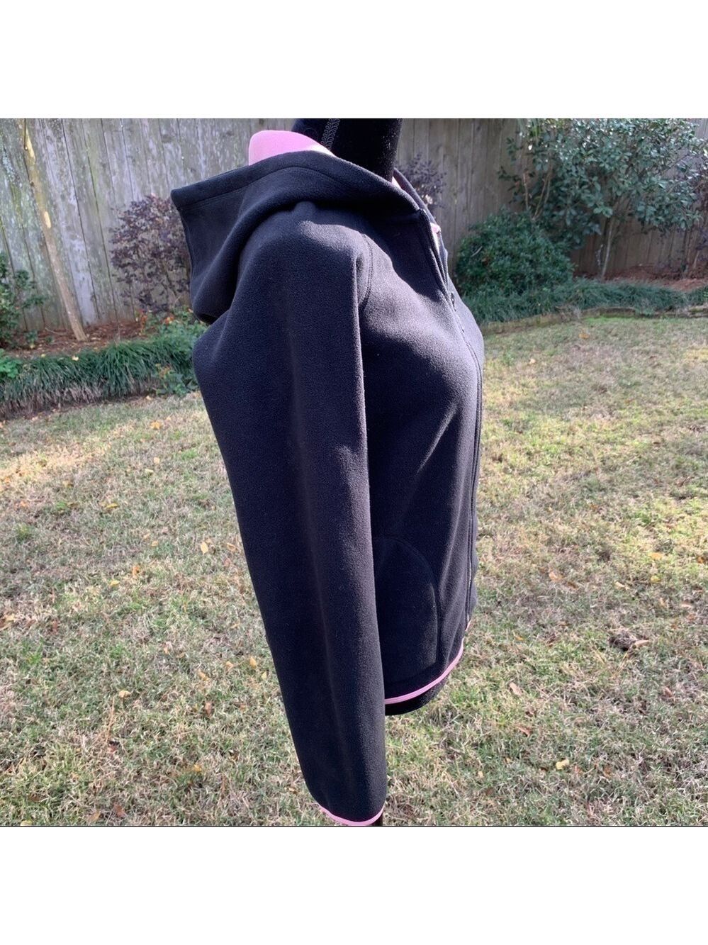 Fleece hoodie full zip jacket, new no tags gorpcore fall winter